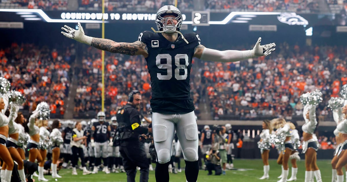 Ravens to acquire star defensive end Maxx Crosby in trade with Raiders