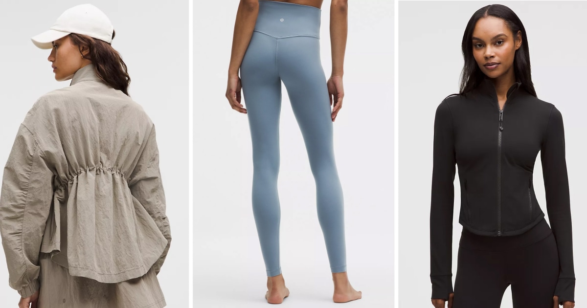 Our favorite leggings, sports bras and more from Lululemon’s “We Made Too Much” section
