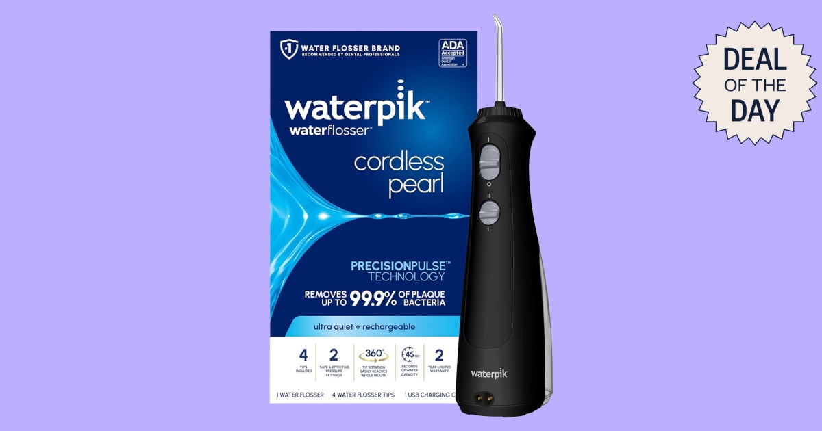 Hate string floss and picks? Try this popular water flosser: It’s 43% off now