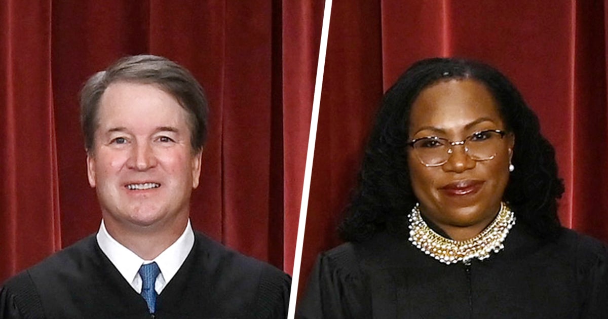 Supreme Court justices Jackson and Kavanaugh clash over handling of Trump cases