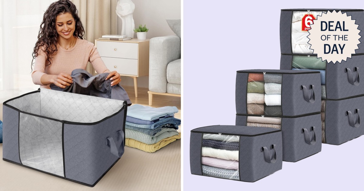 These staff-favorite storage bags are on sale for under $20 — and they’re perfect for spring cleaning