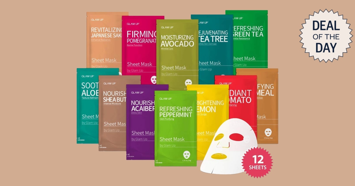This set of K-beauty masks have over 22,000 5-star ratings and is on sale for under $10