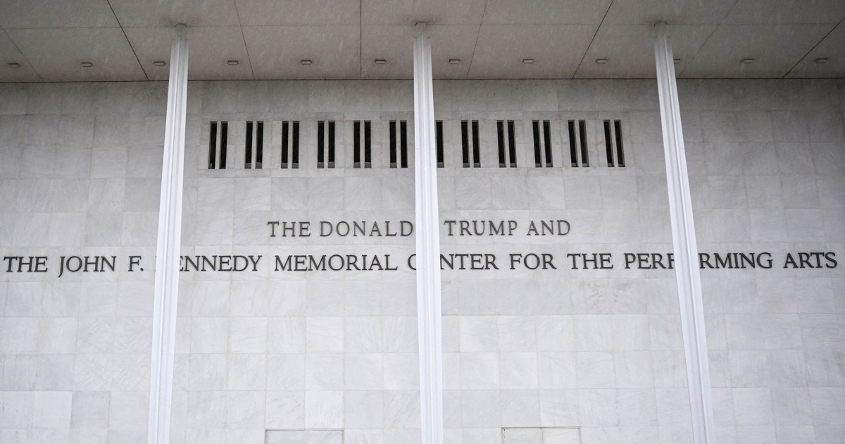 Conservation Groups Sue To Block Trump Efforts To 'hastily Gut' The Kennedy Center