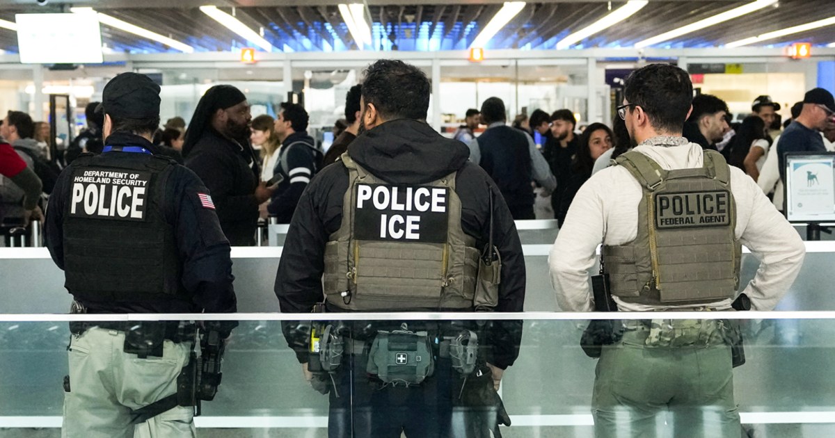 ICE agents spotted at airports assisting TSA as partial shutdown drags on