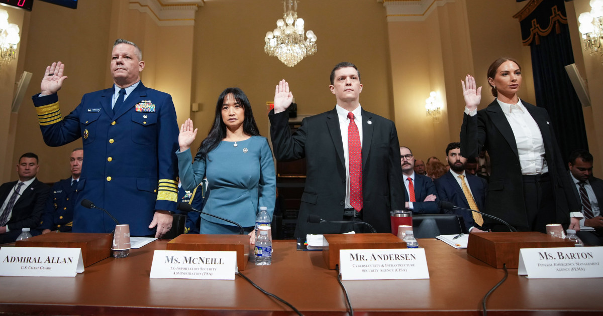 Long airport lines are the tip of the iceberg of DHS shutdown, officials tell Congress