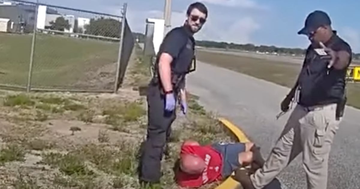 Alleged drunk driver plows vehicle into locked gate at Florida airport, tries to board occupied plane