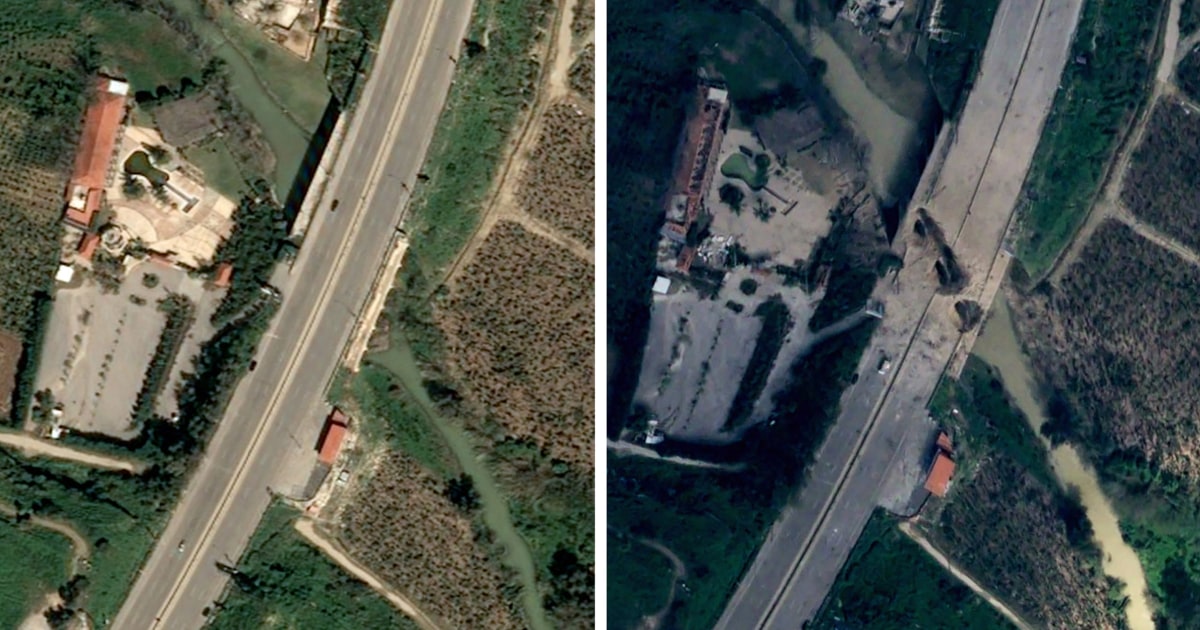 Fears Israel could replicate its 'Gaza model' in Lebanon as satellite imagery captures widespread destruction