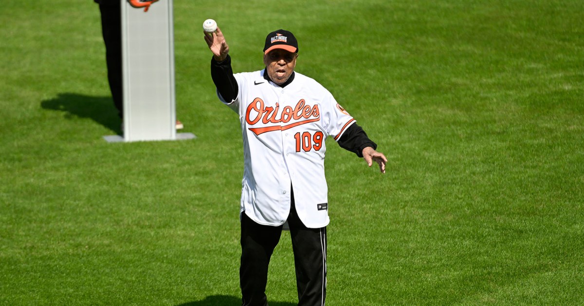 109-year-old veteran kicks off Orioles' season with Opening Day pitch