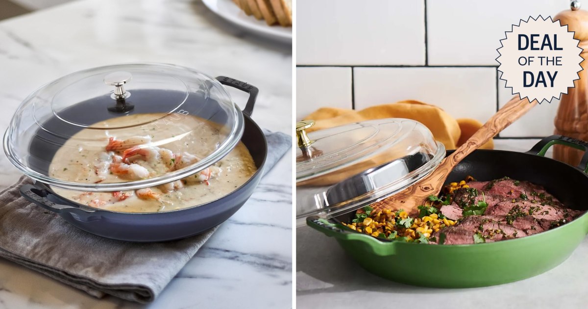 Staub’s bestselling cast-iron pan is almost 60% off — and it’s perfect for making just about anything