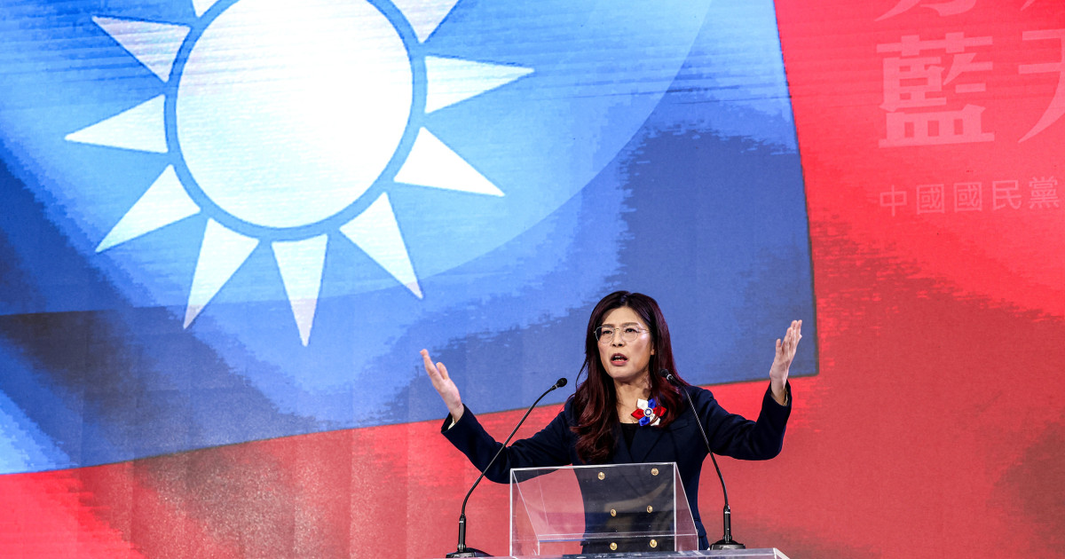 Taiwan's opposition leader seeks to win friends in China with a high-stakes visit