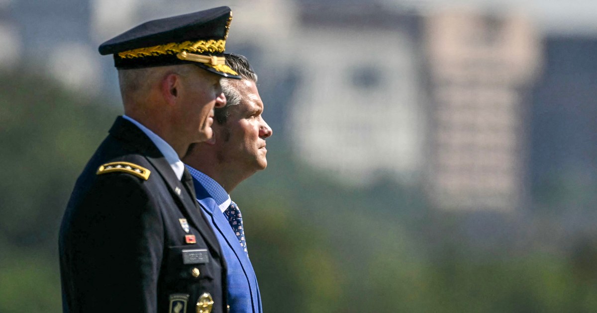Defense Secretary Pete Hegseth forces out Army's top officer