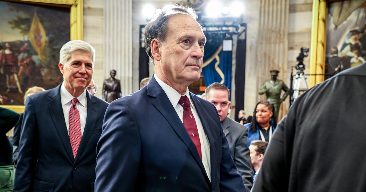 Supreme Court Justice Samuel Alito fell ill last month during event in Philadelphia