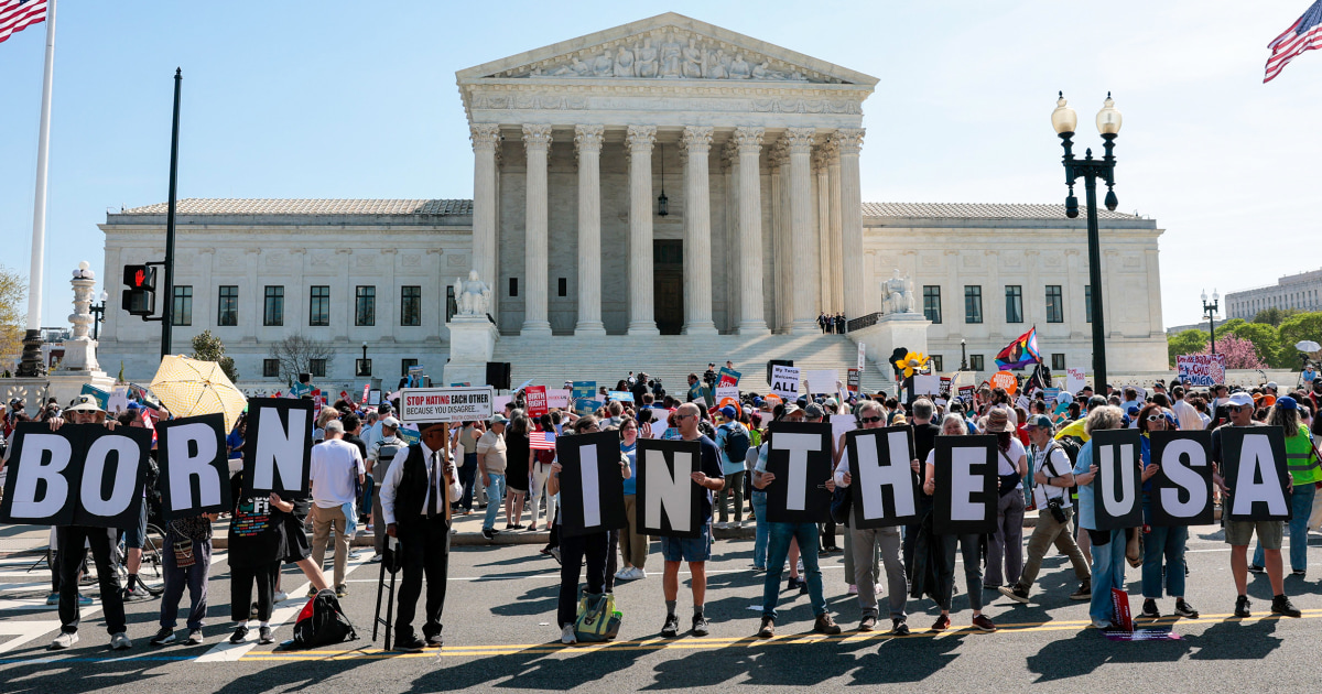 Supreme Court rejects Trump’s attempt to limit birthright citizenship