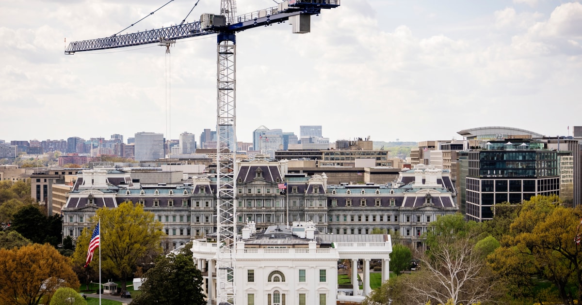 Appeals court rules Trump's White House ballroom construction can temporarily move forward