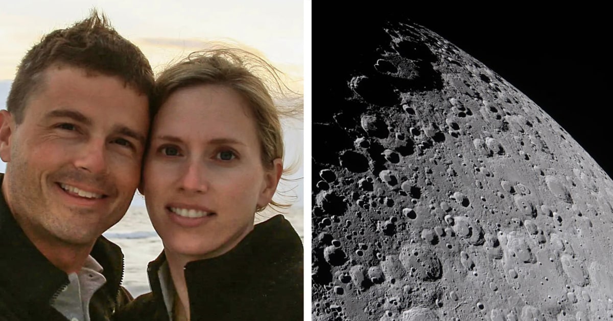 Artemis crew propose to name moon crater after astronaut's late wife in emotional moment