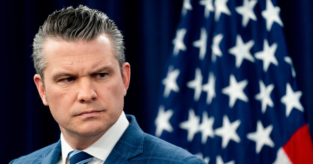 Hegseth says Iran is digging out missile launchers - BERITAJA