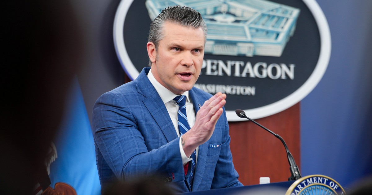 Hegseth Attacks 'unpatriotic' Media And Compares Reporters To Jewish Biblical Group - Beritaja
