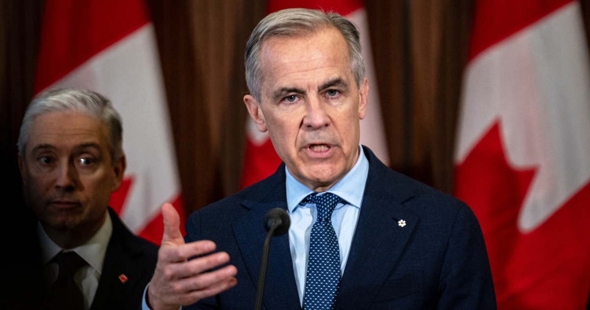 nbcnews.com - Mark Carney says Canada's economic ties with U.S. are a weakness that must be corrected