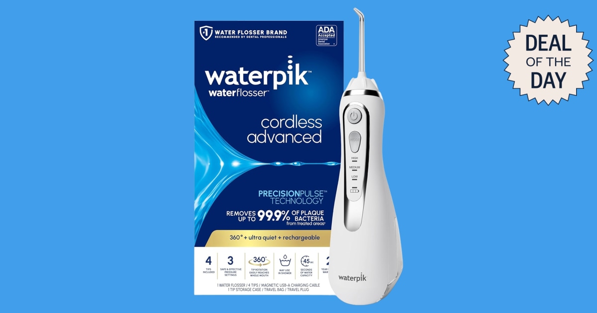 Waterpik’s Water Flosser Makes Flossing So Much Easier — And It’s Currently 32% Off On Amazon - Beritaja