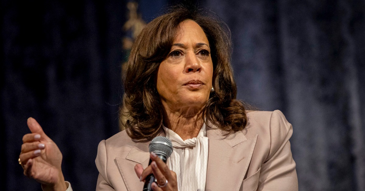 Kamala Harris Expected To Blame Democrats And Republicans For Failed Economic Policy At State Party Dinner