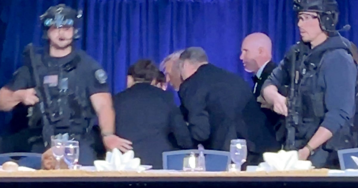 Trump Evacuated from White House Correspondents' Dinner Following Shooting Incident