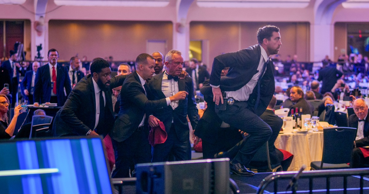 How The White House Correspondents' Association Dinner Chaos Unfolded