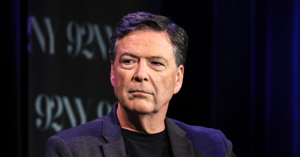 Former FBI director James Comey says he has ‘complete faith’ in the judicial system amid seashell case