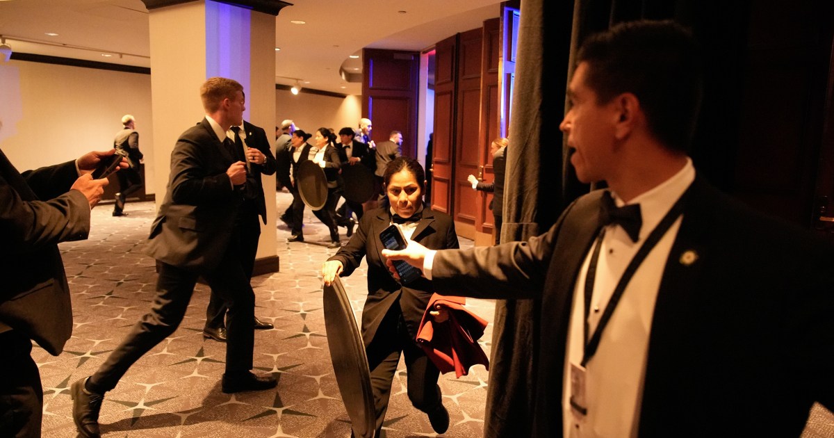 How the White House Correspondents' Association dinner chaos unfolded