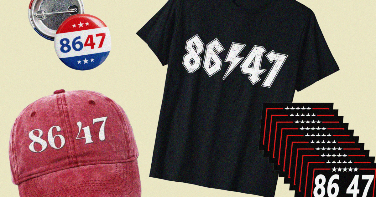 Could an '8647' T-shirt get you in trouble?