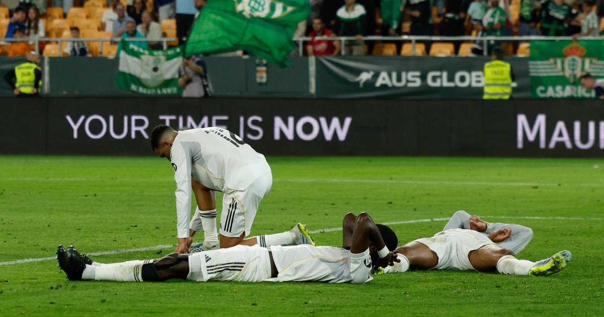 Real Betis le roba el triunfo al Real Madrid y LaLiga está servida para ...