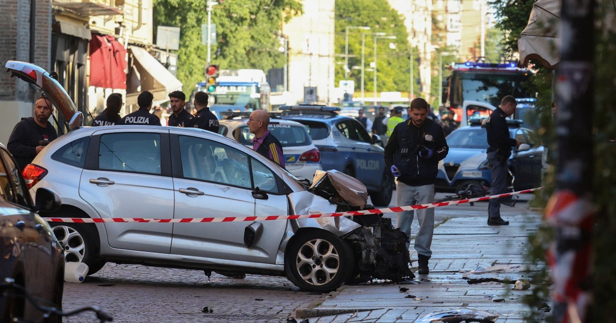 Conductor embiste a multitud en Modena, Italia; reportan heridos