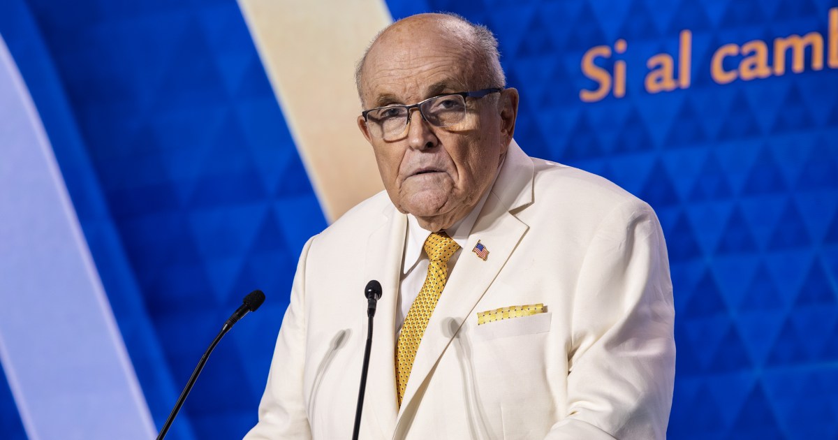 Rudy Giuliani in critical condition in hospital, spokesman says