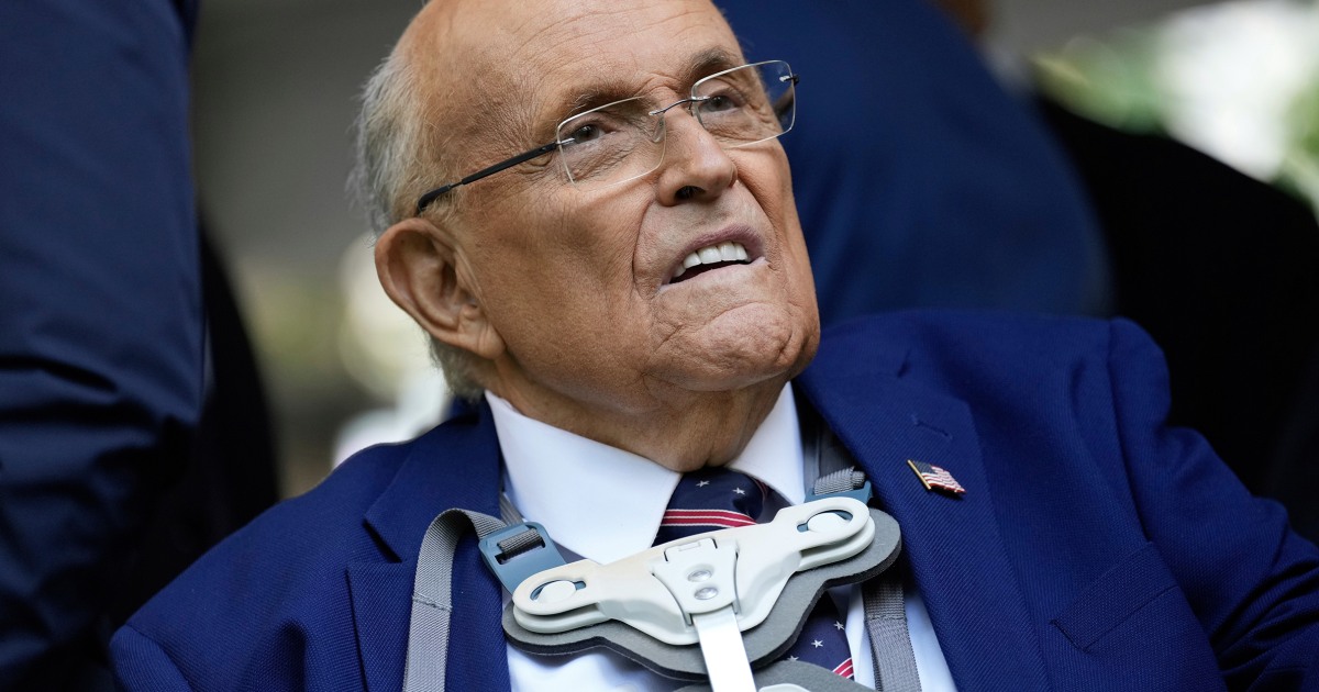 Rudy Giuliani in 'critical' condition in hospital, spokesman says