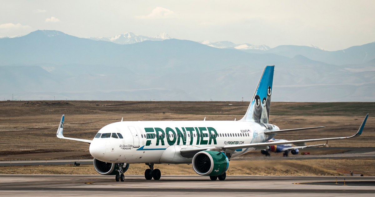 Frontier flight at Denver airport evacuated after gun magazine found in aircraft