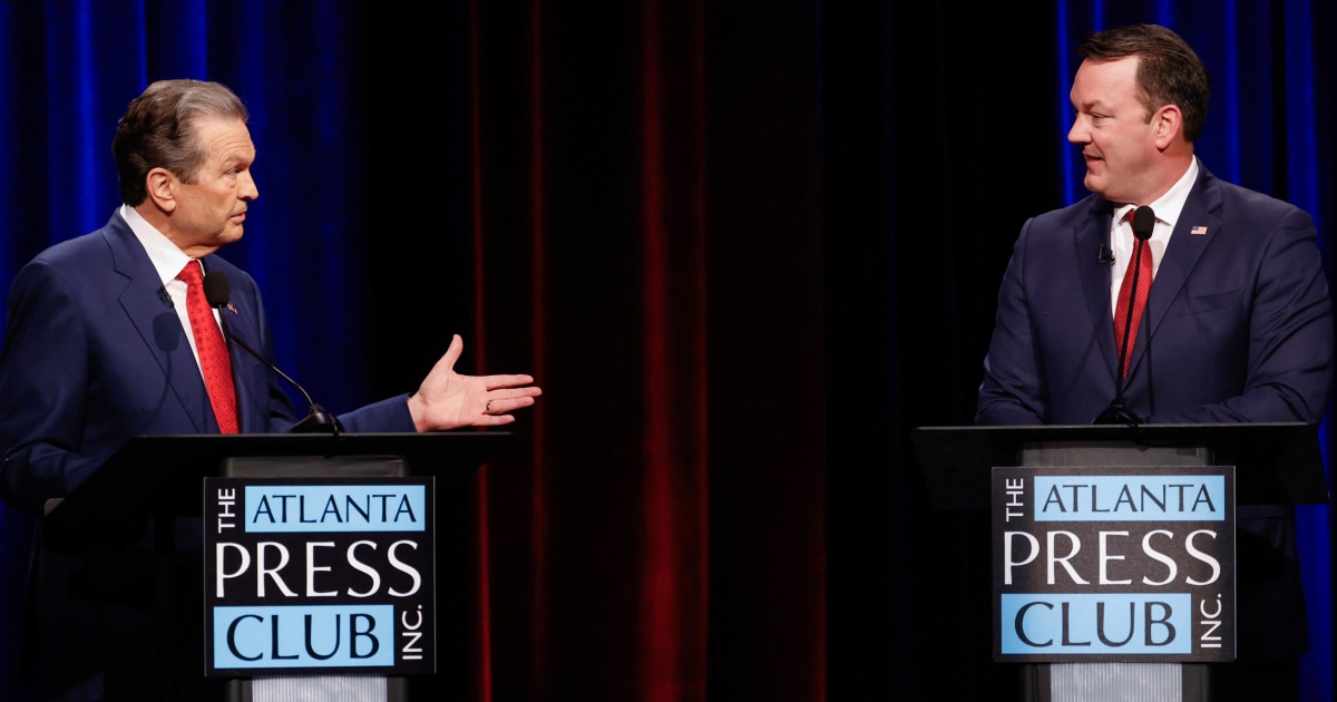 Republicans Burt Jones and Rick Jackson advance to a runoff in the Georgia governor primary, setting up a MAGA clash