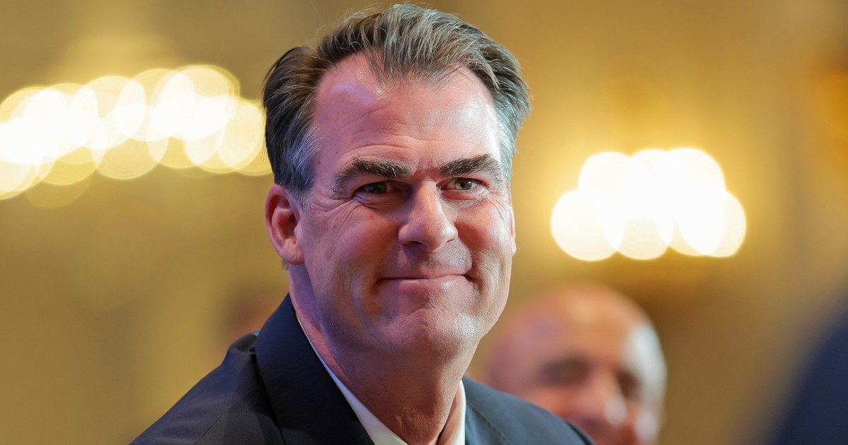 Oklahoma governor accused of ‘political favoritism’ in DUI case