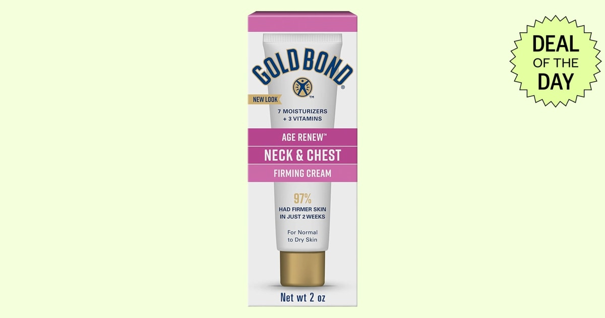 Gold Bond’s Popular Skin-tightening Neck Cream Is On Sale For $12 - Beritaja