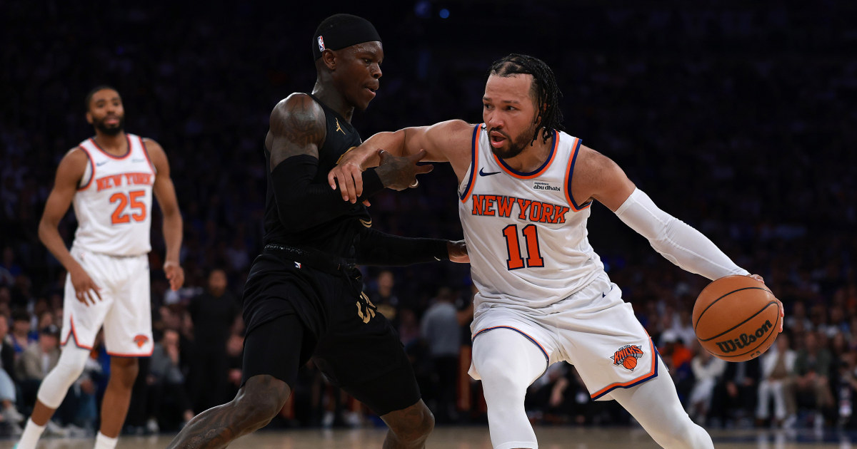 Jalen Brunson leads Knicks back from 22 down in the 4th in Game 1 OT win over Cavs