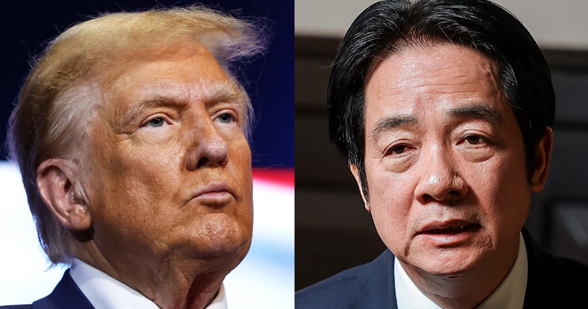 Taiwan President Lai Open to Trump Call Amid $14 Billion Arms Deal Talks