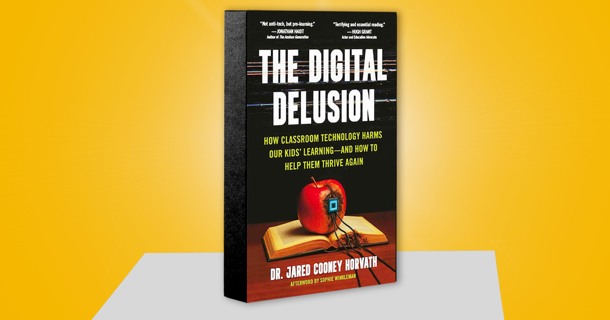 The Book Fueling A Movement Against Screens In Schools - Beritaja