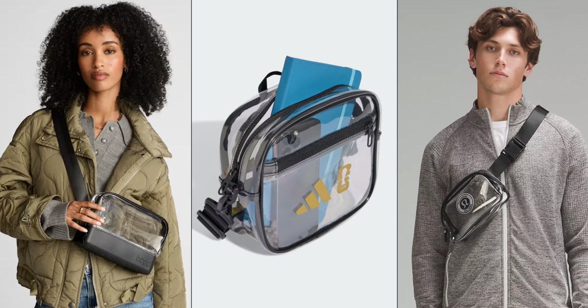 The best clear stadium bags – just in time for the World Cup
