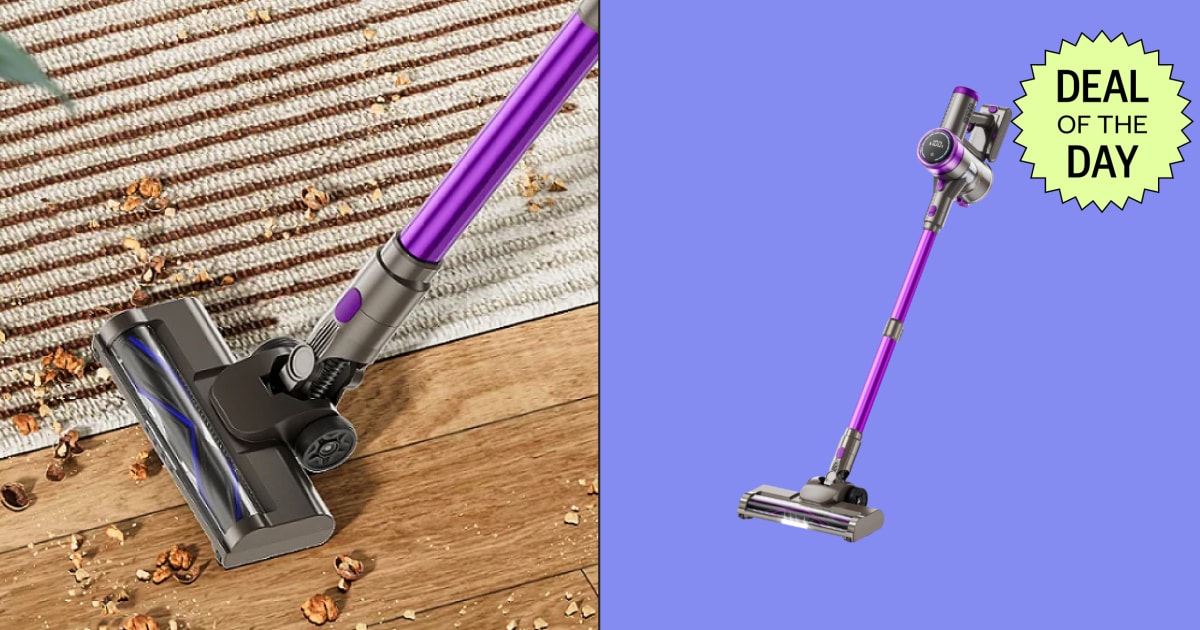 This stick vacuum may not be a Dyson but shoppers say it cleans like one — it's almost $200 off