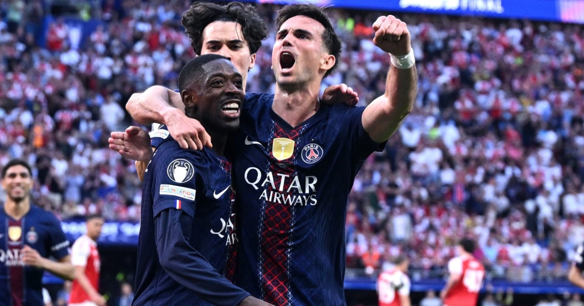 El PSG es Bicampeón de la Champions League tras superar al Arsenal en ...