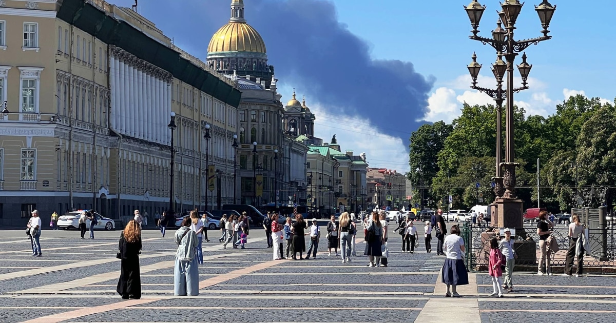 nbcnews.com - Ukrainian strikes set off fires at oil facilities in Russia and Crimea