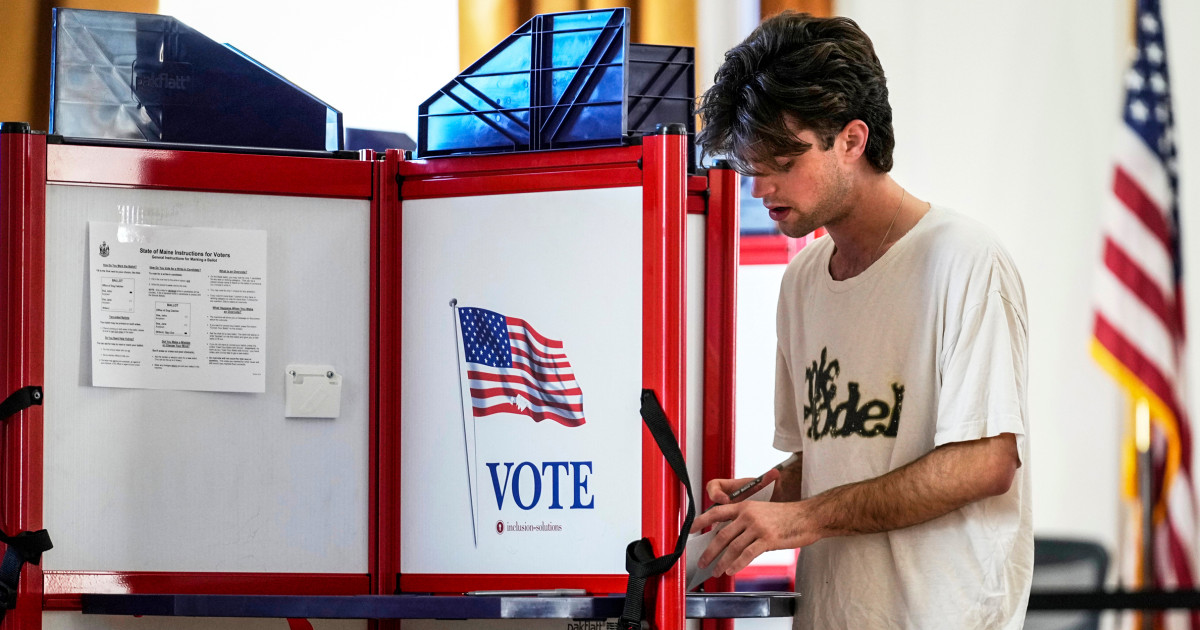 Voters head to the polls in Maine, South Carolina, Nevada and North Dakota