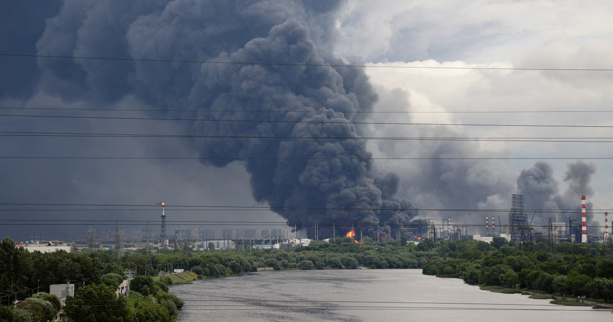 Moscow refinery attack: Ukrainian drones hit Kapotnya in biggest attack in years