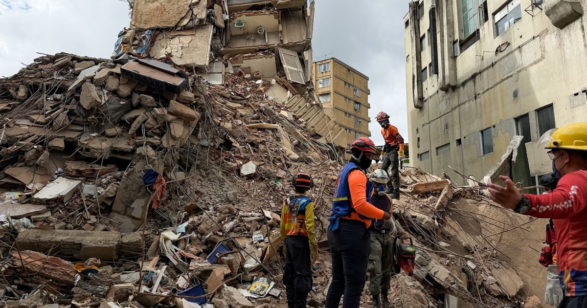 From miracle rescues to anguished recoveries, Venezuelans face a rising death toll post-earthquake