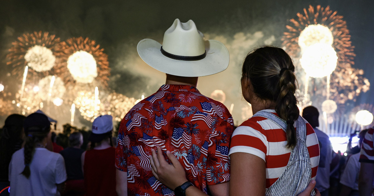 Severe storms force evacuations, disrupt Trump July Fourth show