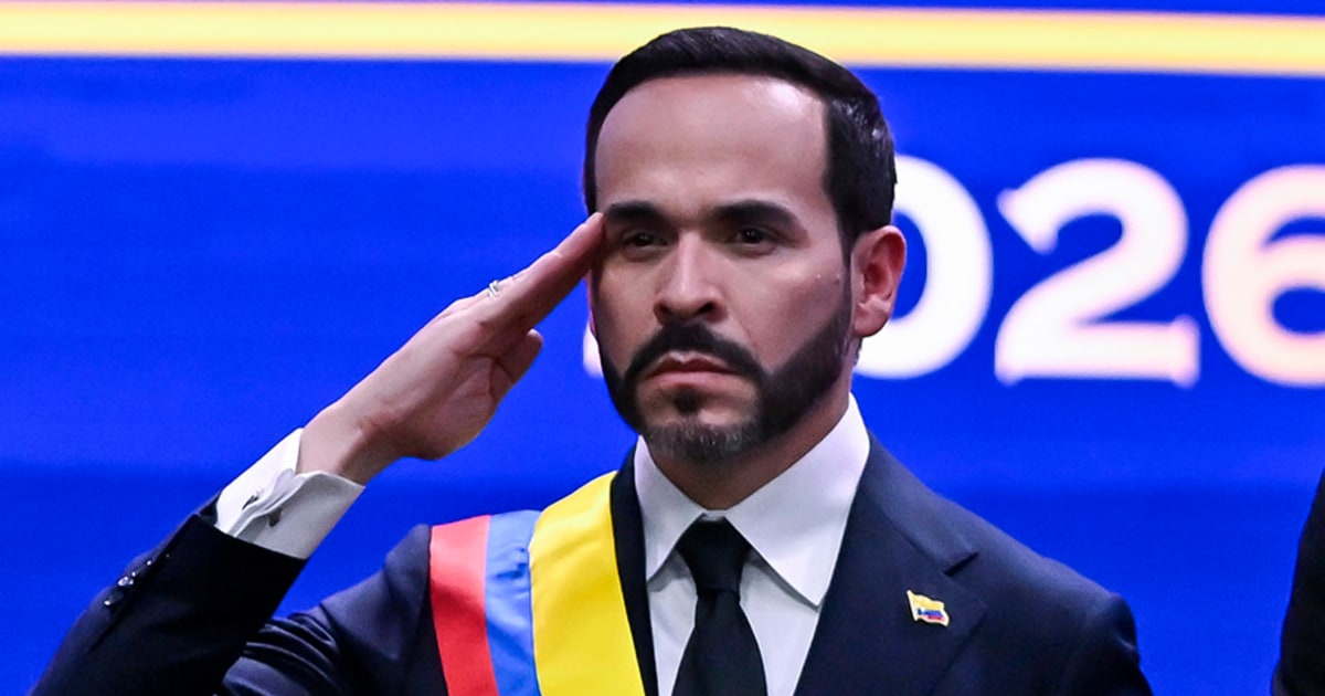 Photo: NBC News Abelardo de la Espriella Sworn In as Colombia President in Cali Inauguration
