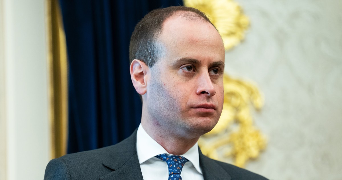 JUST IN: Trump Names Will Scharf New White House Counsel